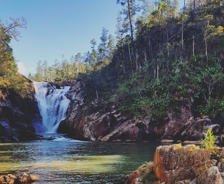 Big Rock Falls, Mountain Pine Ridge, Cayo, Belize